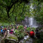 Treking ke Curug Cibeureum Selabintana » berkah jaya trans