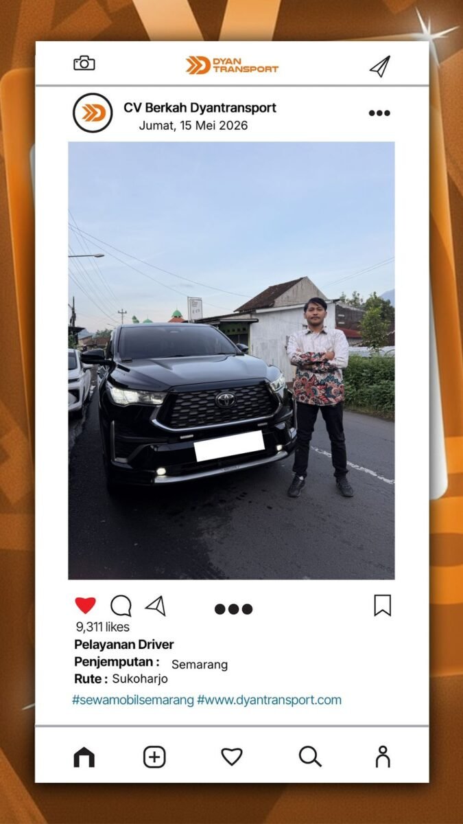 Salah satu faktor penting dalam perjalanan luar kota adalah kualitas driver. Driver yang profesional akan membuat perjalanan terasa lebih nyaman dan aman.